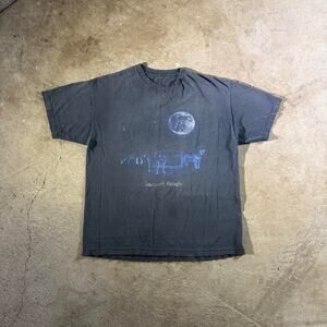 Vintage 90’s Faded Black Wolves Graphic T-Shirt